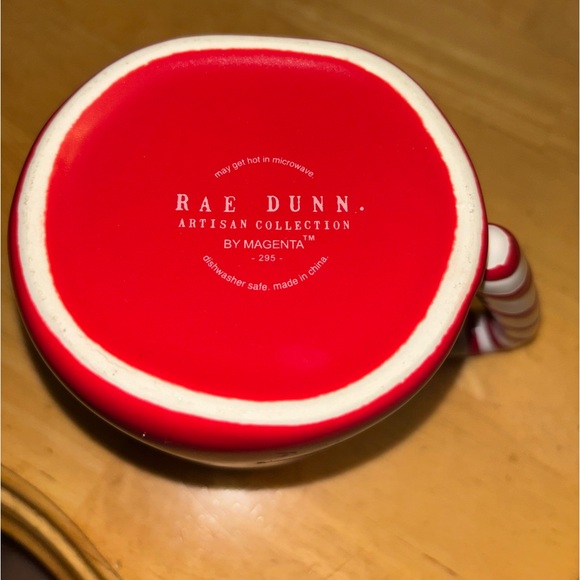 Rae Dunn | “Feliz Navidad” Mug w/ Candy Cane handle -160z- Brand New! - Picture 3 of 5